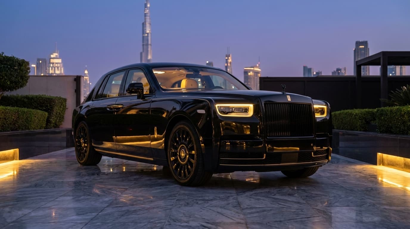 Rolls-Royce luxury private chauffeur in Dubai | FFGR Dubai